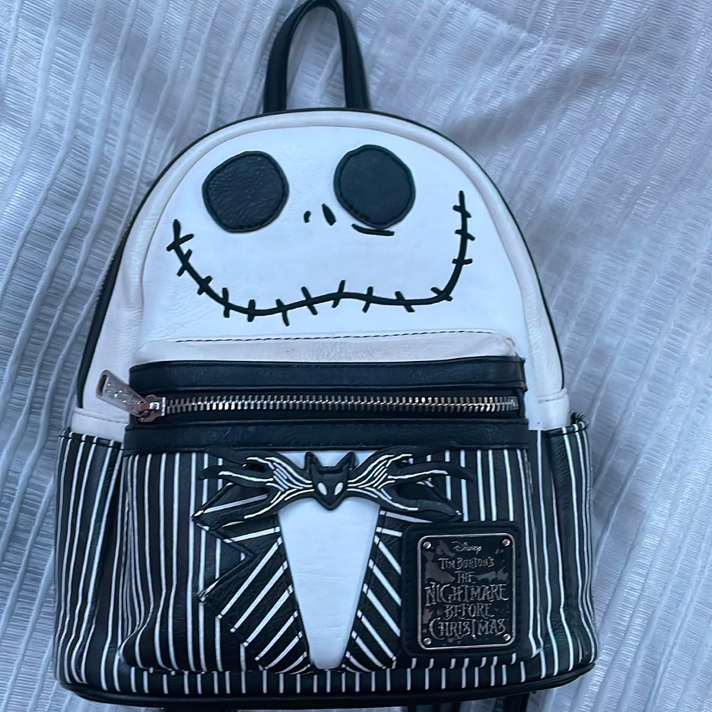 Nightmare Before Christmas Jack Skellington Loungefly Backpack